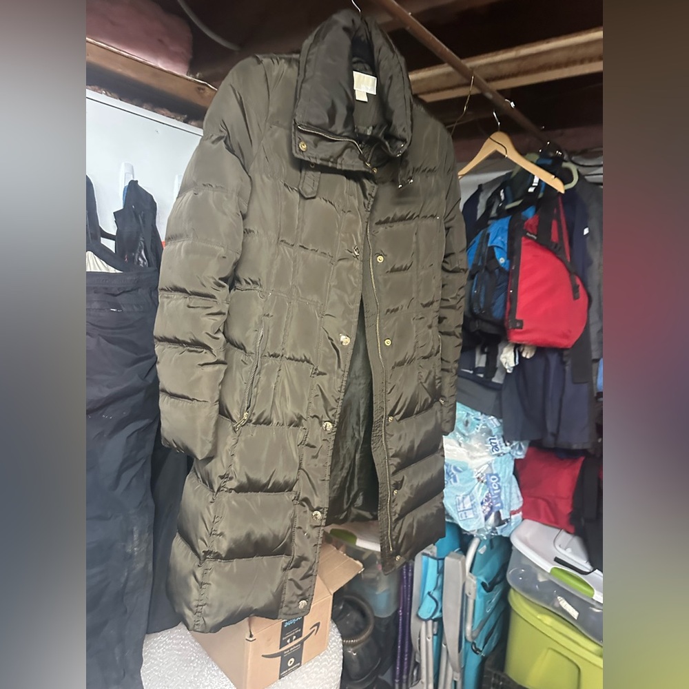 Women's Brown Quilted Coat Michael kors - Picture 2 of 6